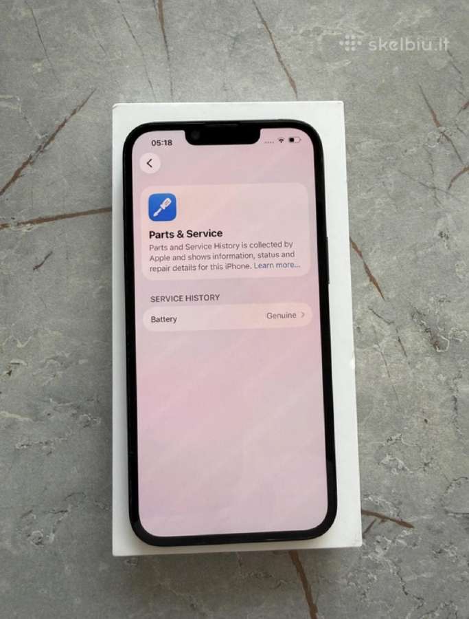 iPhone 14 128gb 100% - nuotraukos Nr. 8