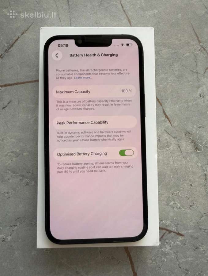iPhone 14 128gb 100% - nuotraukos Nr. 9