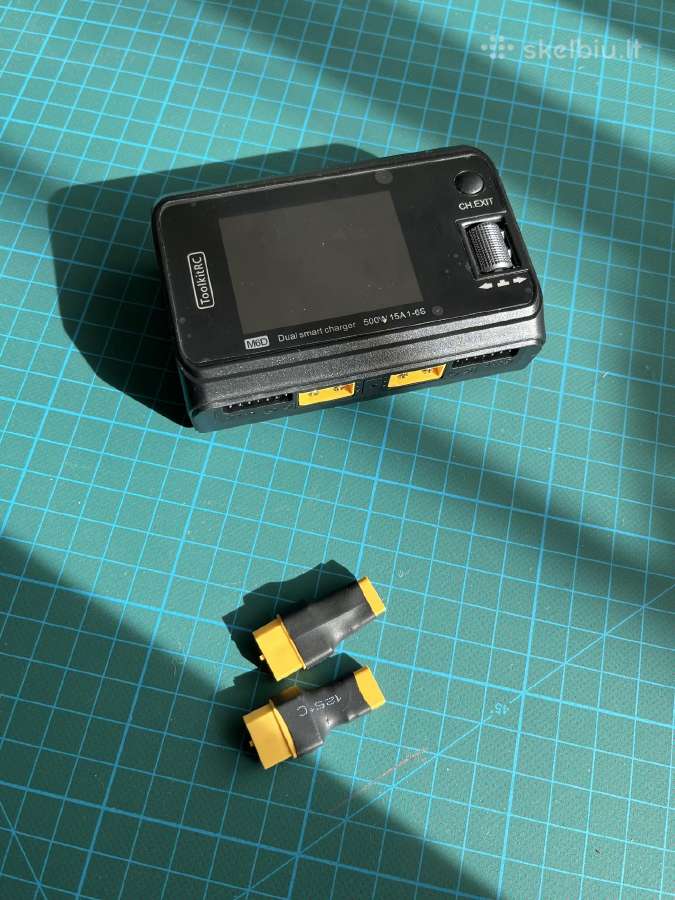 Drono baterijos 4S 850mah ir pakrovėjas - nuotraukos Nr. 2