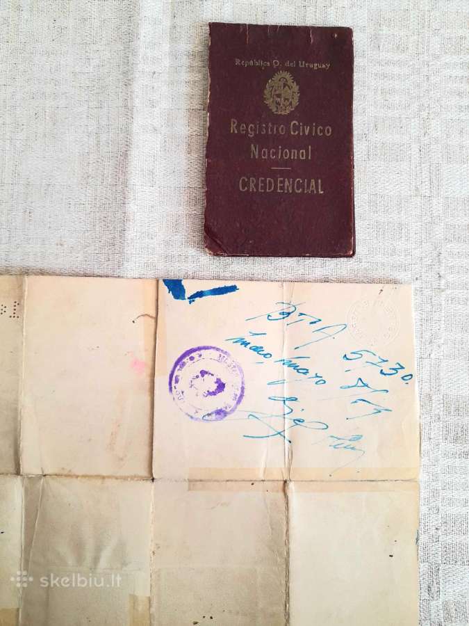 Lietuvos emigranto dokumentai 1939m - nuotraukos Nr. 9