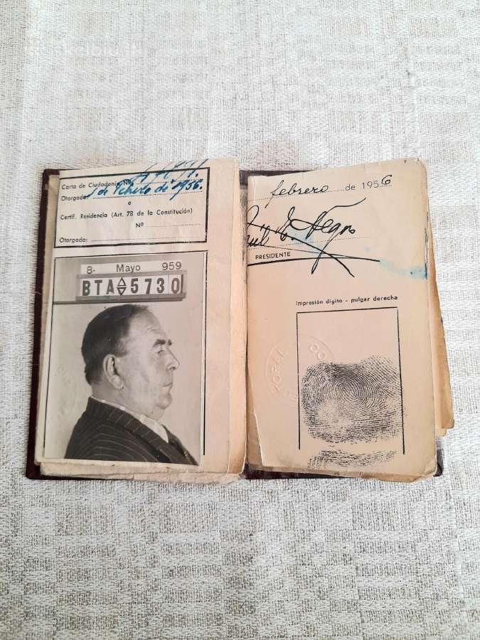 Lietuvos emigranto dokumentai 1939m - nuotraukos Nr. 10