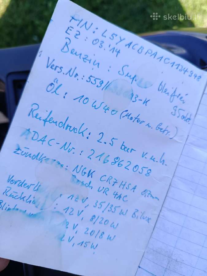 Motoroleris iš Vokietijos - nuotraukos Nr. 8