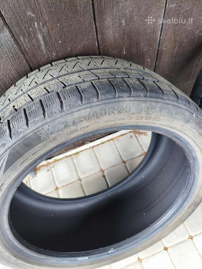 Atiduodu 2 padangas bmw x6 - nuotraukos Nr. 3