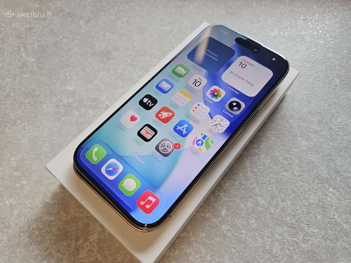 Puikios būklės iPhone 16 Pro 256 GB telefonas - nuotraukos Nr. 10