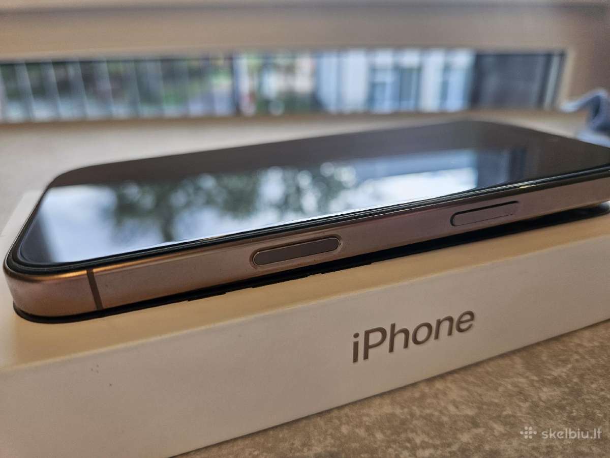 Puikios būklės iPhone 16 Pro 256 GB telefonas - nuotraukos Nr. 13