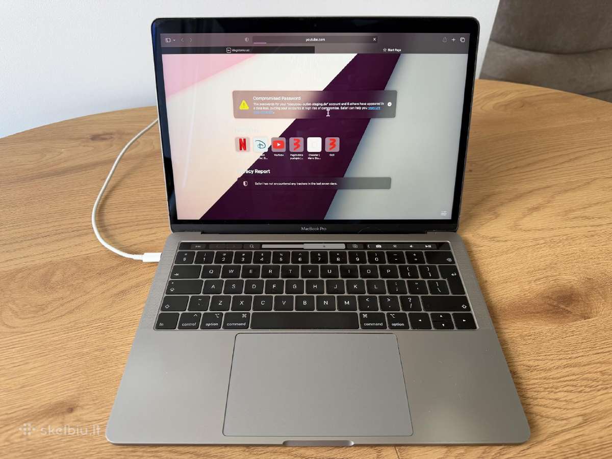 MacBook Pro 13 2019 i7 / 16gb RAM / Retina - nuotraukos Nr. 7