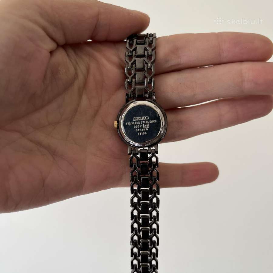 Seiko vintažinis moteriškas laikrodis - nuotraukos Nr. 3