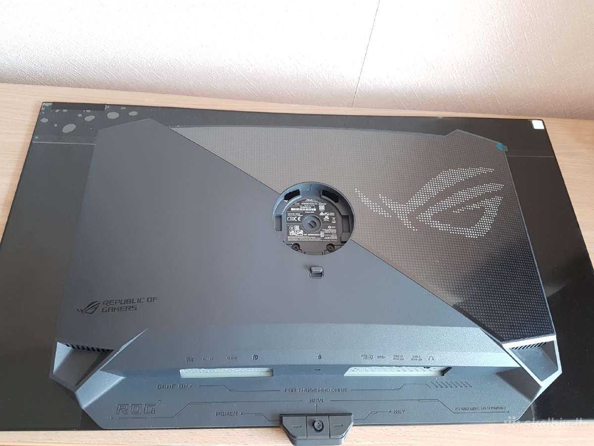 Monitorius Asus Rog Strix 31.5" Uhd Woled 165hz - nuotraukos Nr. 15