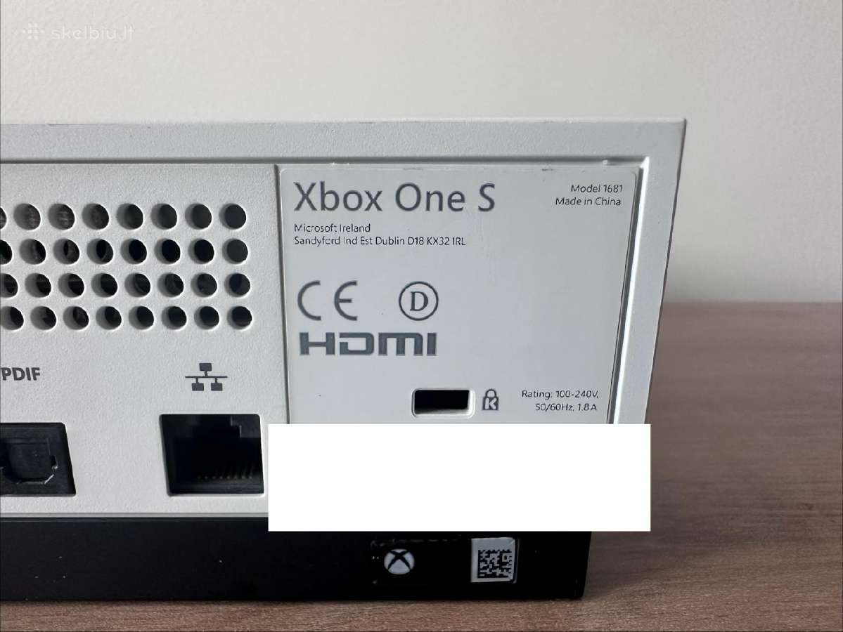 Xbox One S - nuotraukos Nr. 4