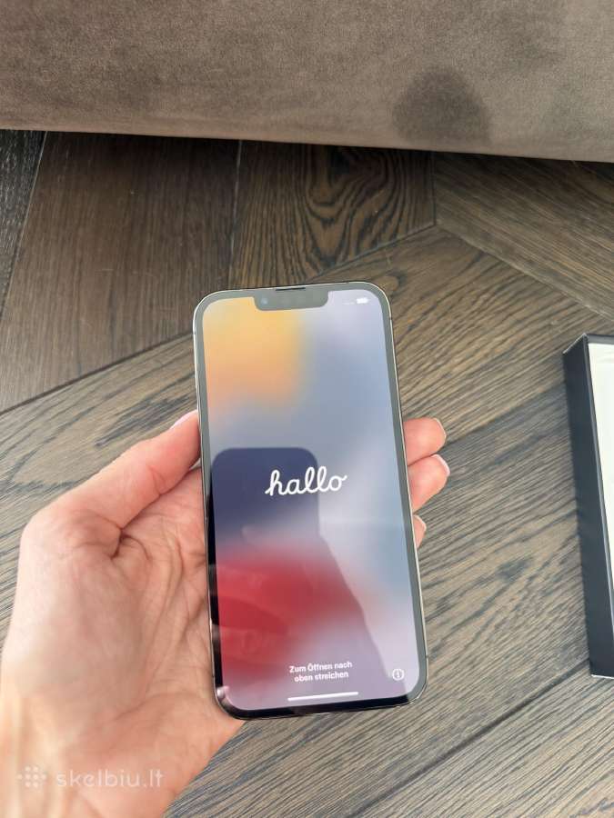 iPhone 13 Pro 128 GB Graphite – 99 % baterija - nuotraukos Nr. 9