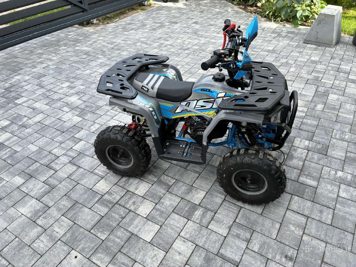 Vaikiškas keturatis 50 cc - nuotraukos Nr. 3