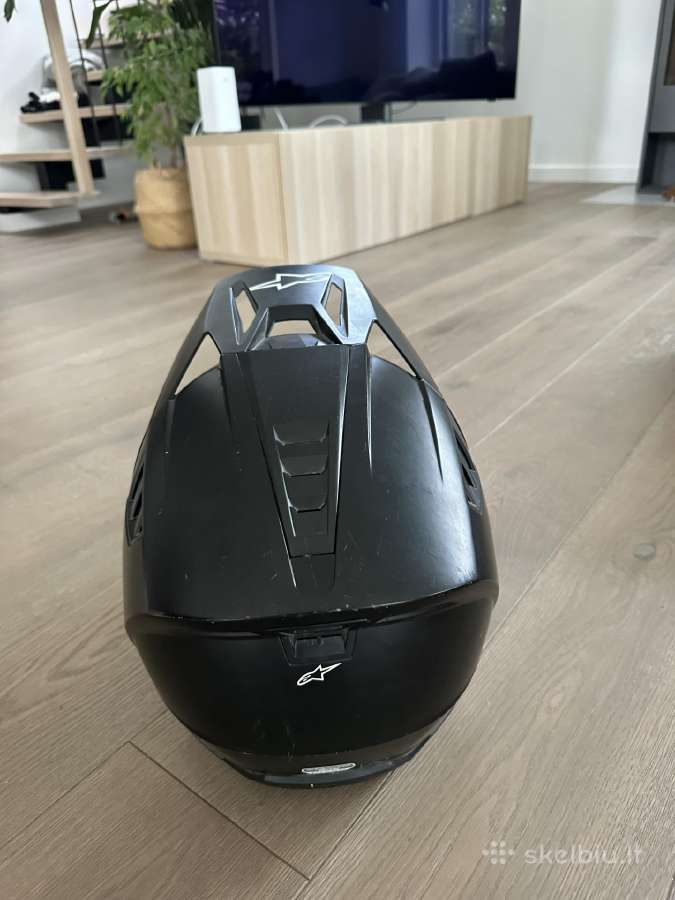 Alpinestars Sm5 motocroso šalmas – juodas - nuotraukos Nr. 3