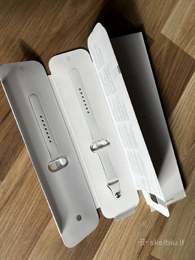 Apple watch white sport band 41mm - nuotraukos Nr. 2