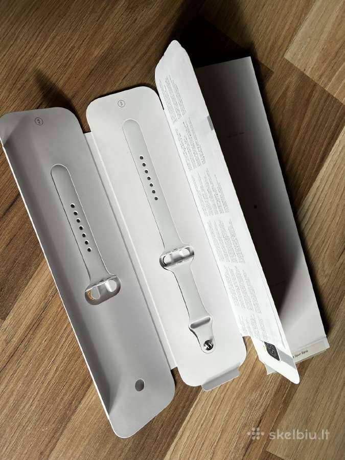Apple watch white sport band 41mm - nuotraukos Nr. 5