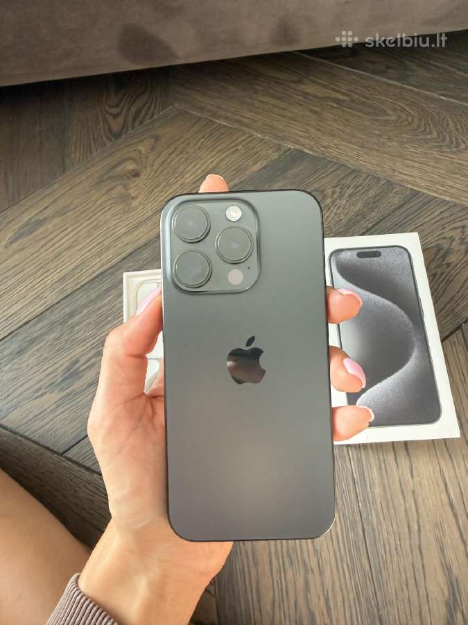 iPhone 15 Pro 128 GB – labai geros būklės - nuotraukos Nr. 2