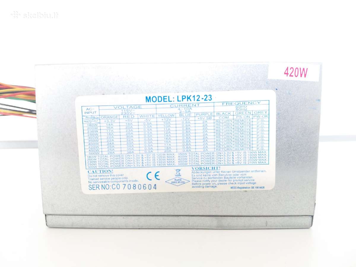 Didelis Pc Dalių Rinkinys – 4 Psu, 3 HDD, wi-fi, U - nuotraukos Nr. 2