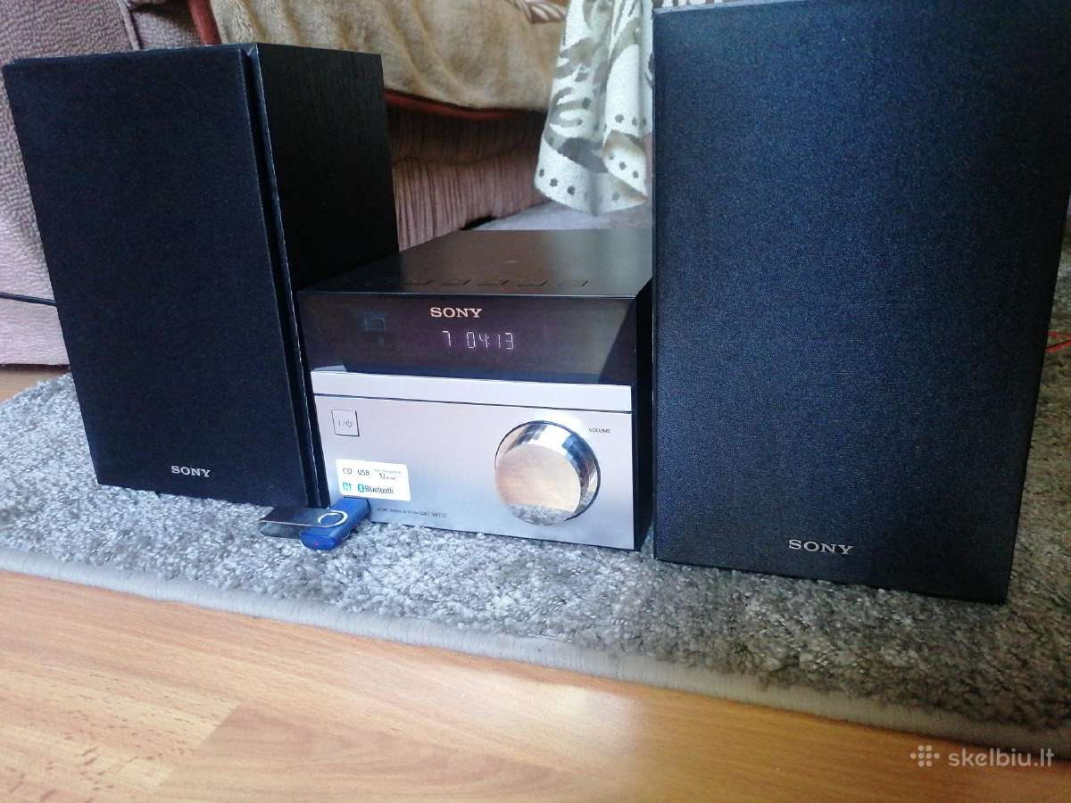 Sony - nedidelis muzikinis centras. - nuotraukos Nr. 2