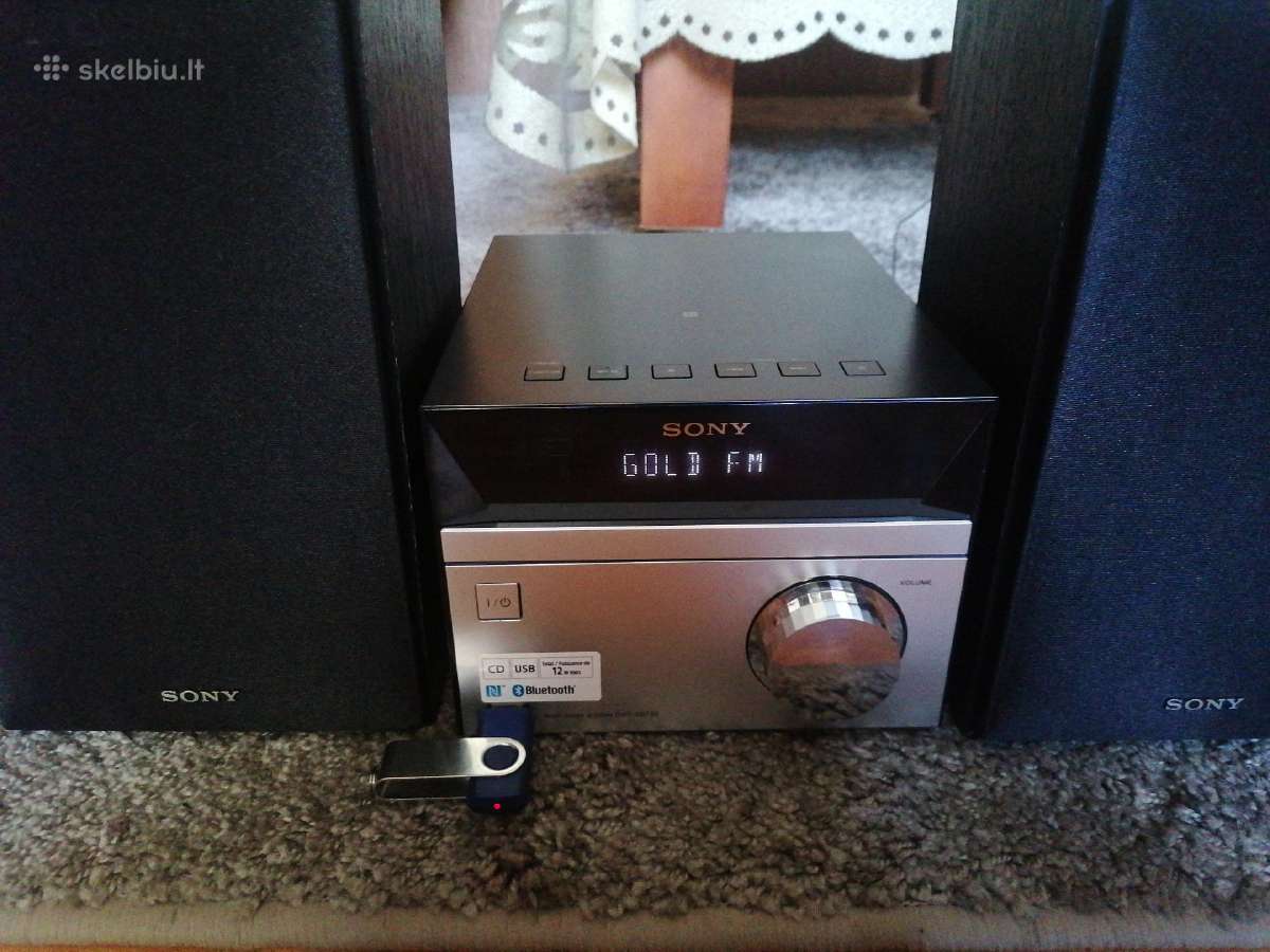 Sony - nedidelis muzikinis centras. - nuotraukos Nr. 3
