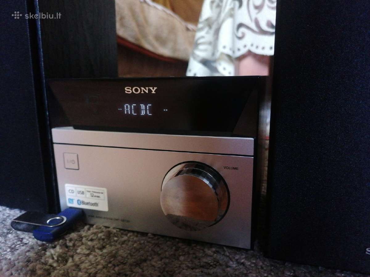 Sony - nedidelis muzikinis centras. - nuotraukos Nr. 8