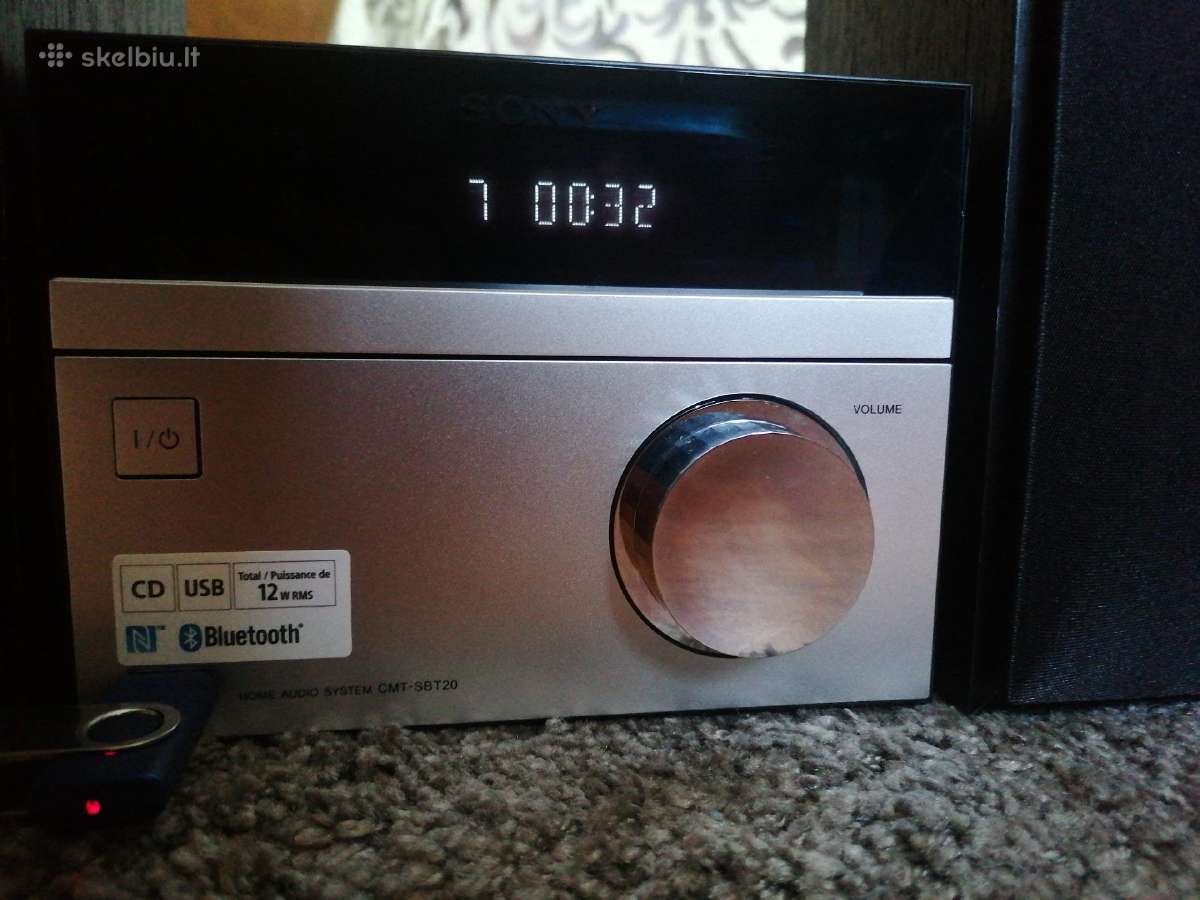 Sony - nedidelis muzikinis centras. - nuotraukos Nr. 9