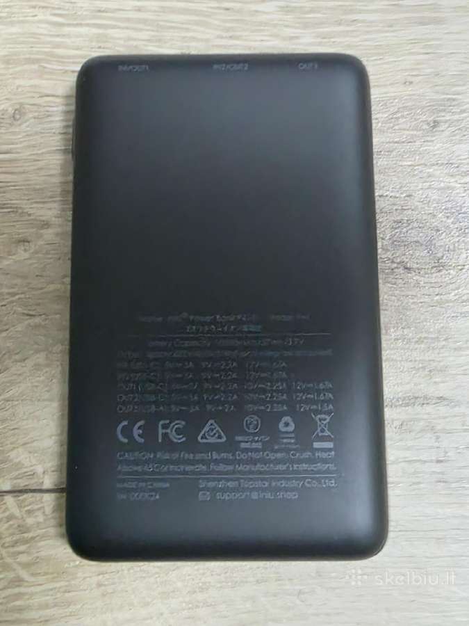 Power Bank Iniu 10000mah 22.5w greitas krovimas - nuotraukos Nr. 2