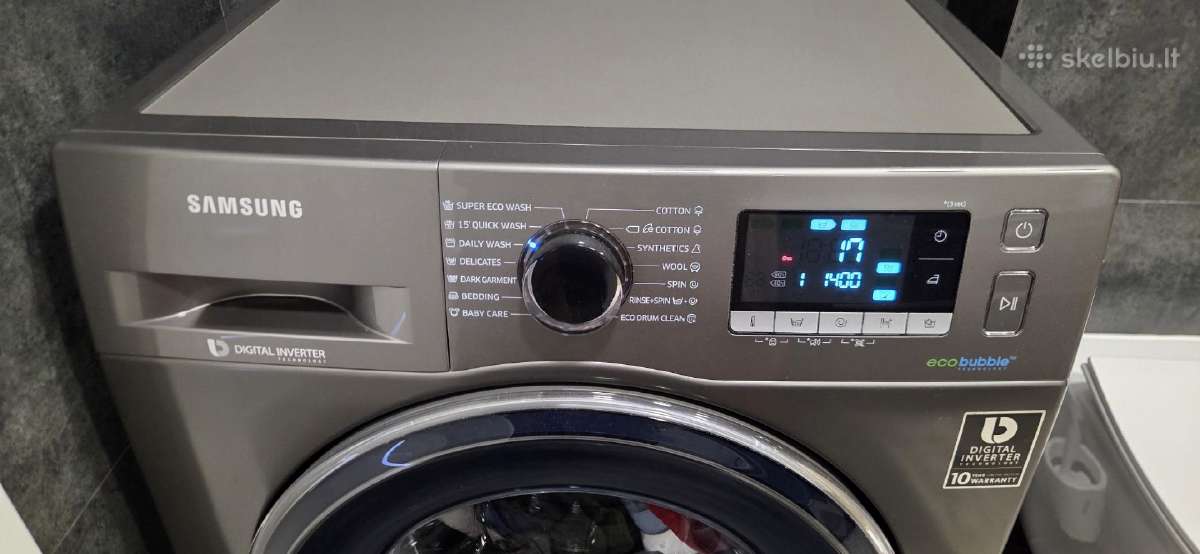 Idealios Būklės Samsung Skalbimo Mašina - nuotraukos Nr. 2