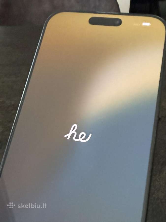 iPhone 16 Pro Max 256 GB Black Titanium - nuotraukos Nr. 2