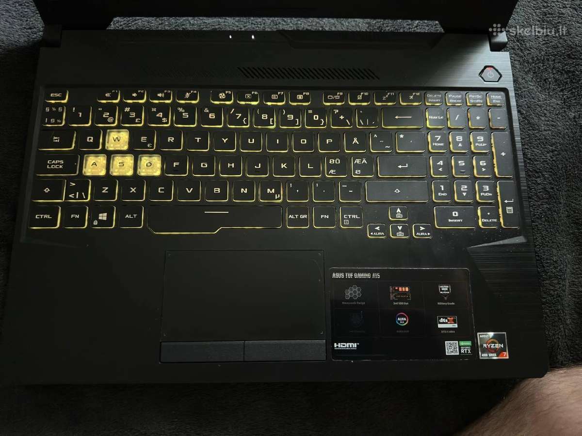 Asus Tuf Geiming A15 - nuotraukos Nr. 2