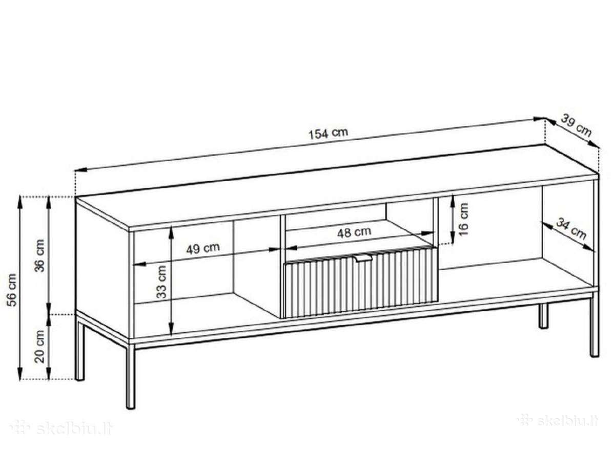 Nauja TV spintelė 154 cm. - nuotraukos Nr. 8