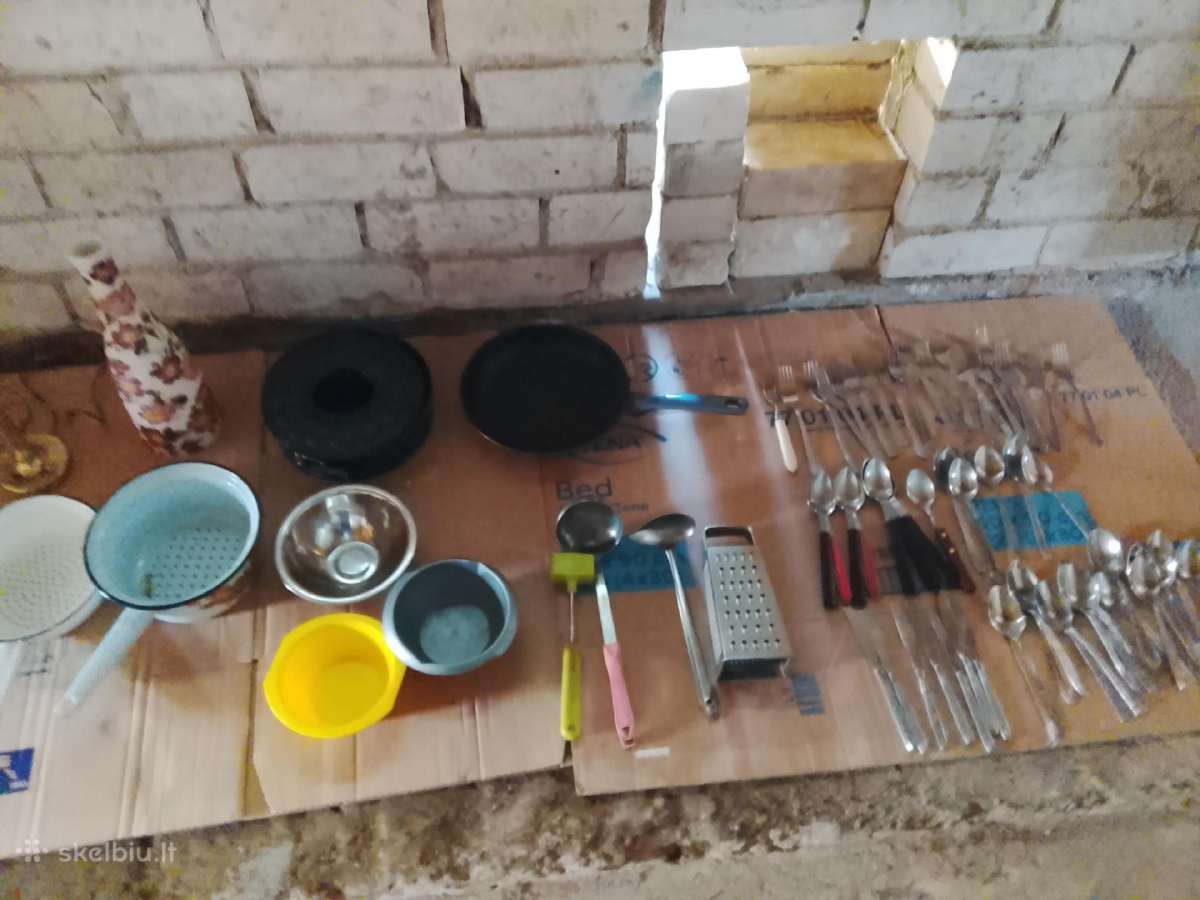 Namu apyvokos reikmenis 70 vnt - nuotraukos Nr. 7