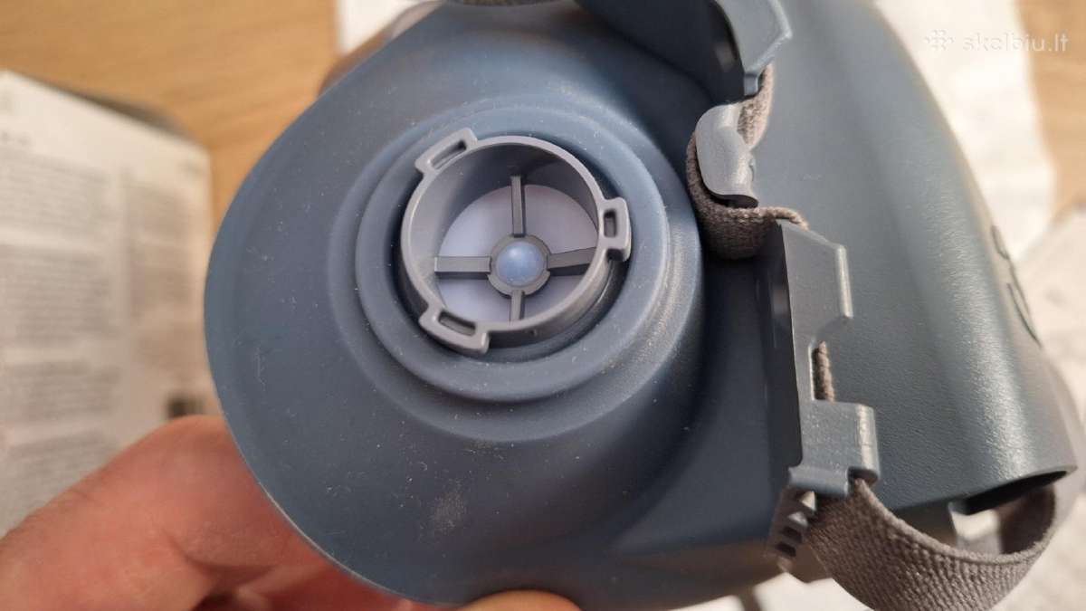 3m 7502 apsauginė puskaukė M dydis - nuotraukos Nr. 4