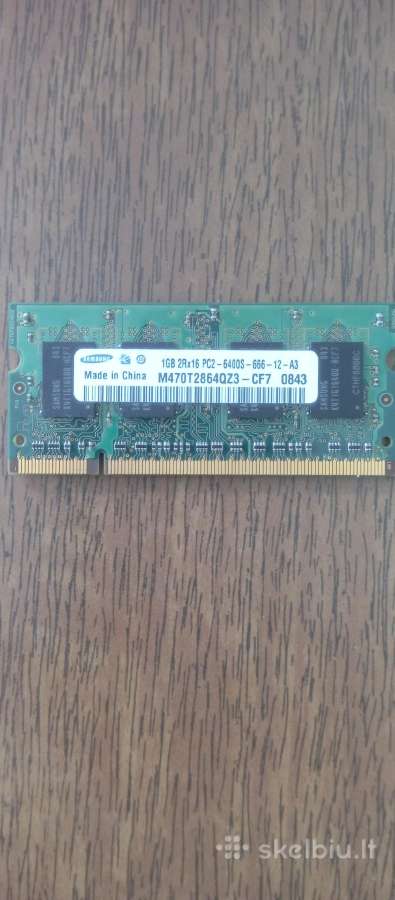 Parduodami laptop RAM - nuotraukos Nr. 5