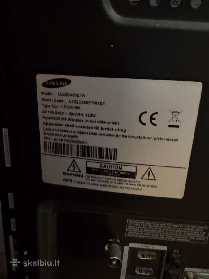 Samsung televizorius - nuotraukos Nr. 2