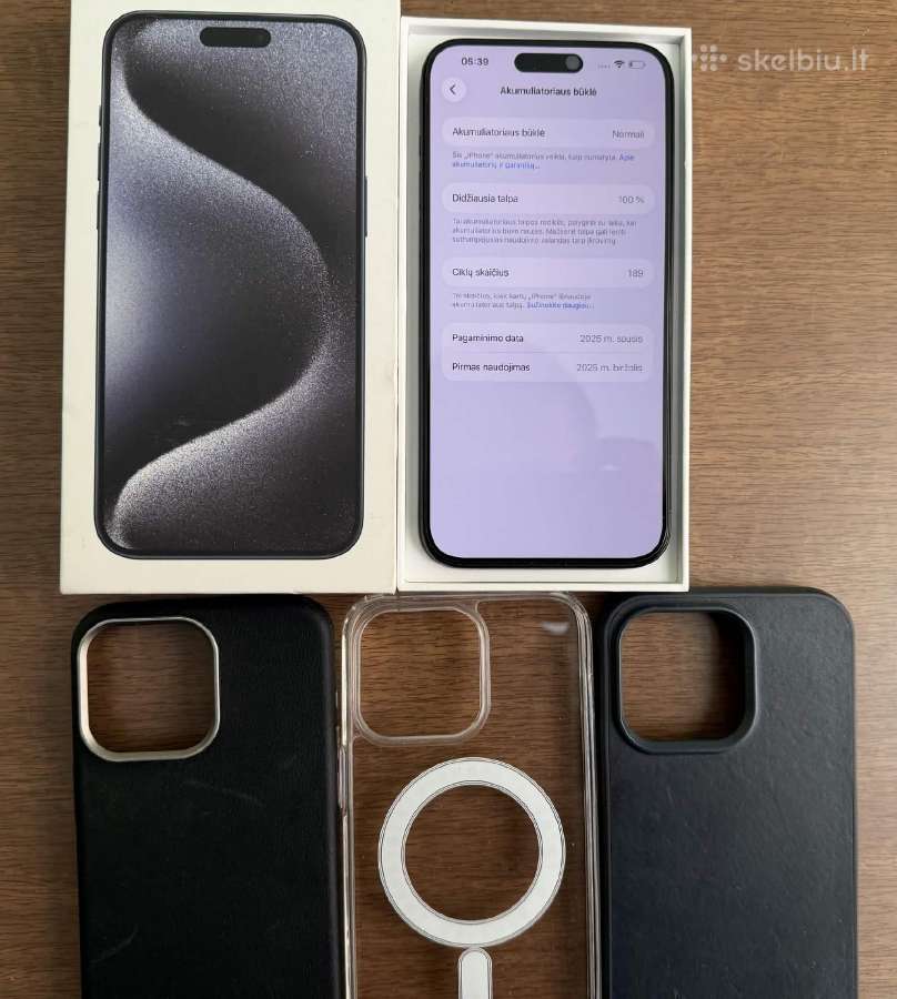 iPhone 15 pro max - nuotraukos Nr. 2