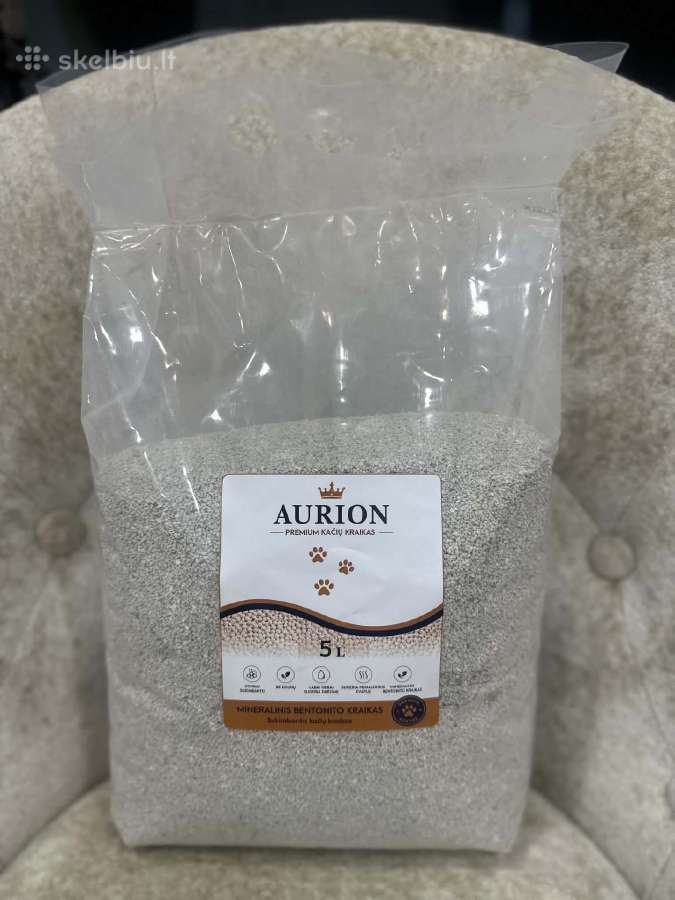 Aurion Premium kačių kraikas 5l - nuotraukos Nr. 3