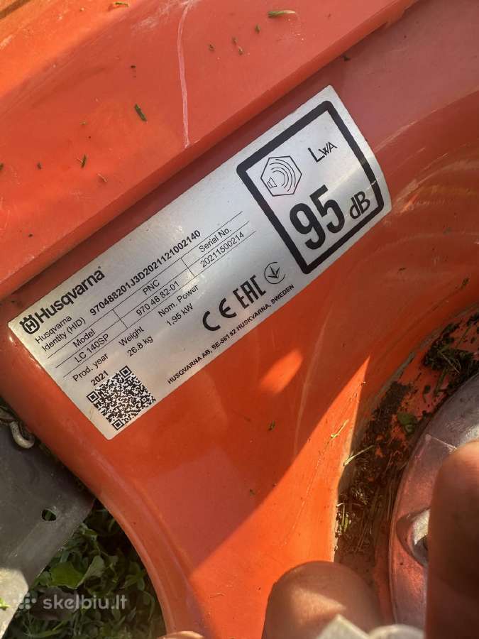 Husqvarna benzininę savaeigę žoliapjovė - nuotraukos Nr. 2