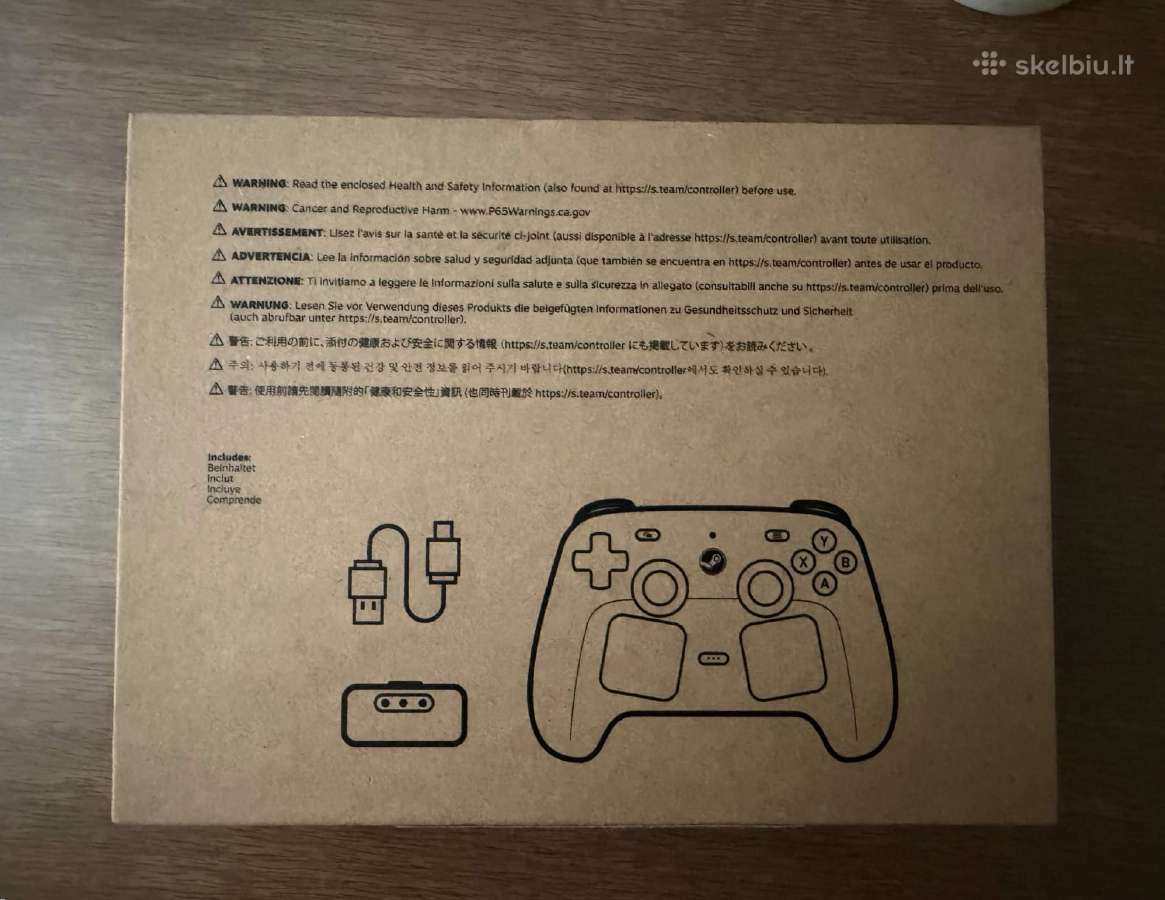 Steam controller - nuotraukos Nr. 2