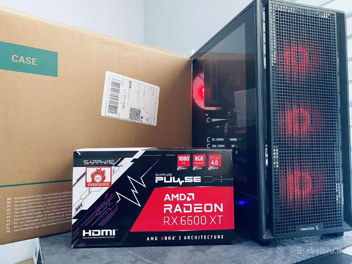 Žaidimu Pc Ryzen 5 / Rx 6600 XT - nuotraukos Nr. 8