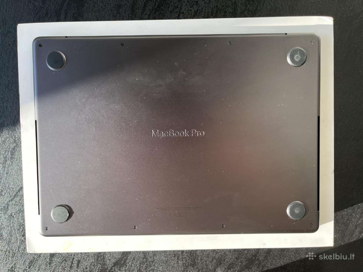 Apple MacBook Pro M4 14" 16gb RAM 512gb Space Gray - nuotraukos Nr. 3