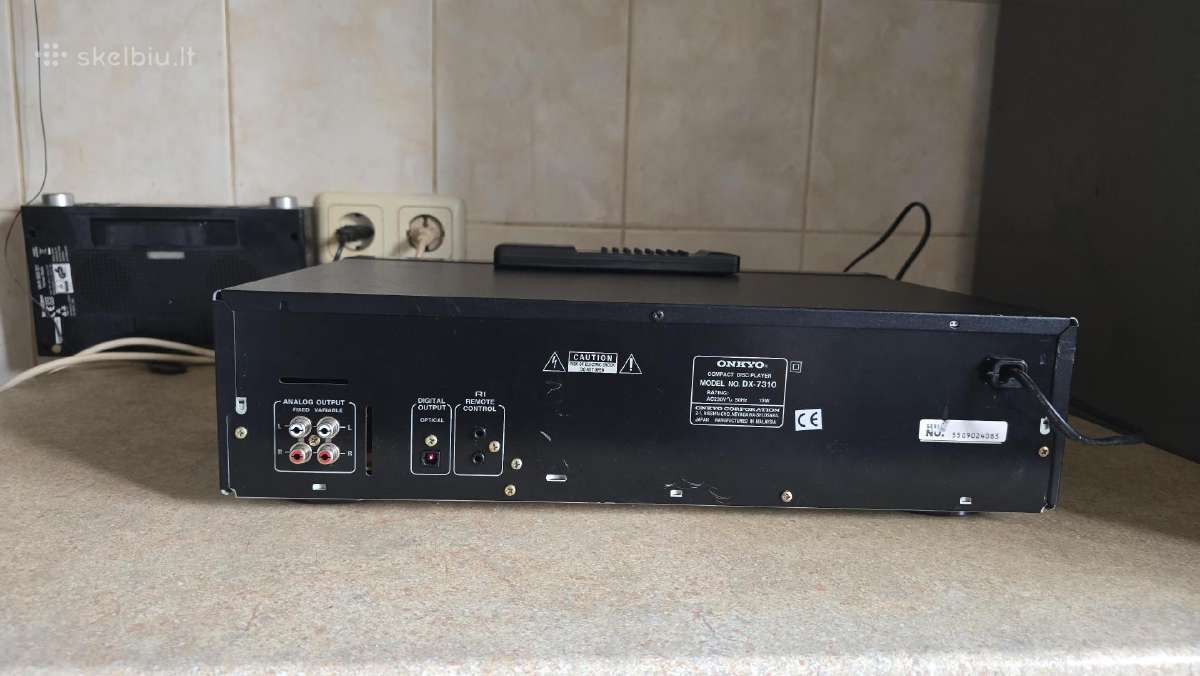CD Grotuvas Onkyo Dx-7310 - nuotraukos Nr. 2