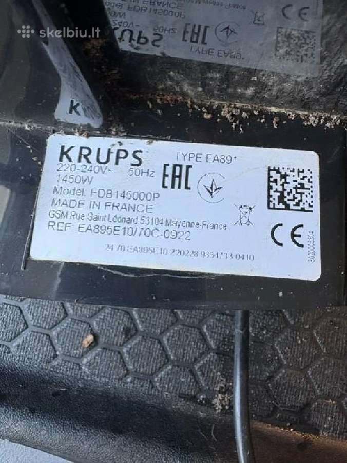 Automatinis kavos aparatas Krups evidence one-touc - nuotraukos Nr. 8