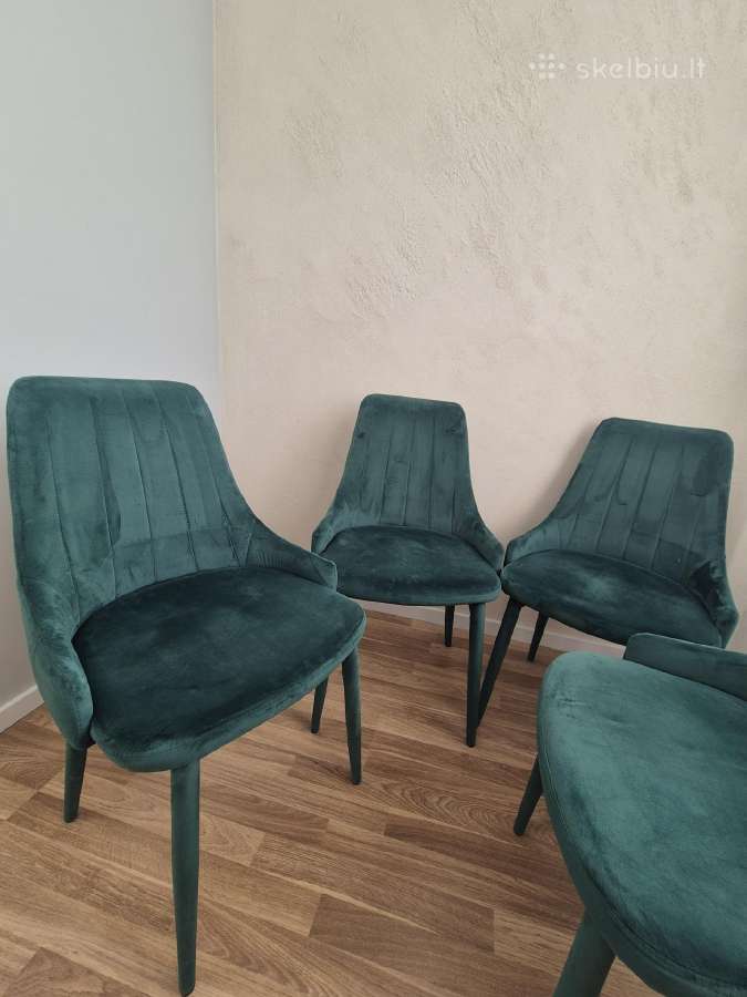 Žalios kėdės - nuotraukos Nr. 4