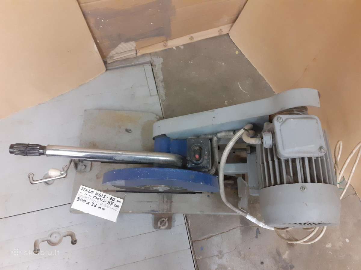 Tvirtos metalo pjovimo staklės– 1.5 kw - nuotraukos Nr. 5