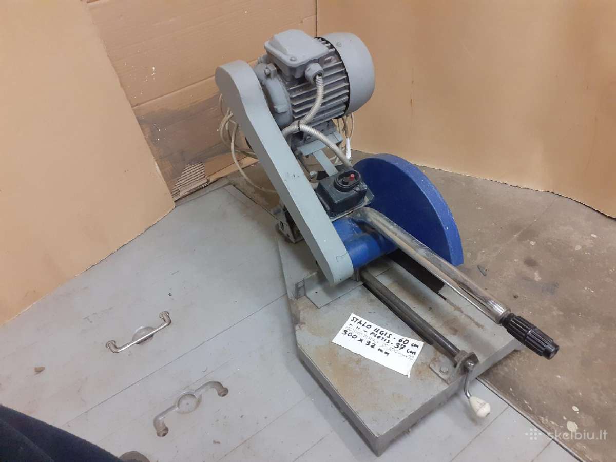 Tvirtos metalo pjovimo staklės– 1.5 kw - nuotraukos Nr. 4