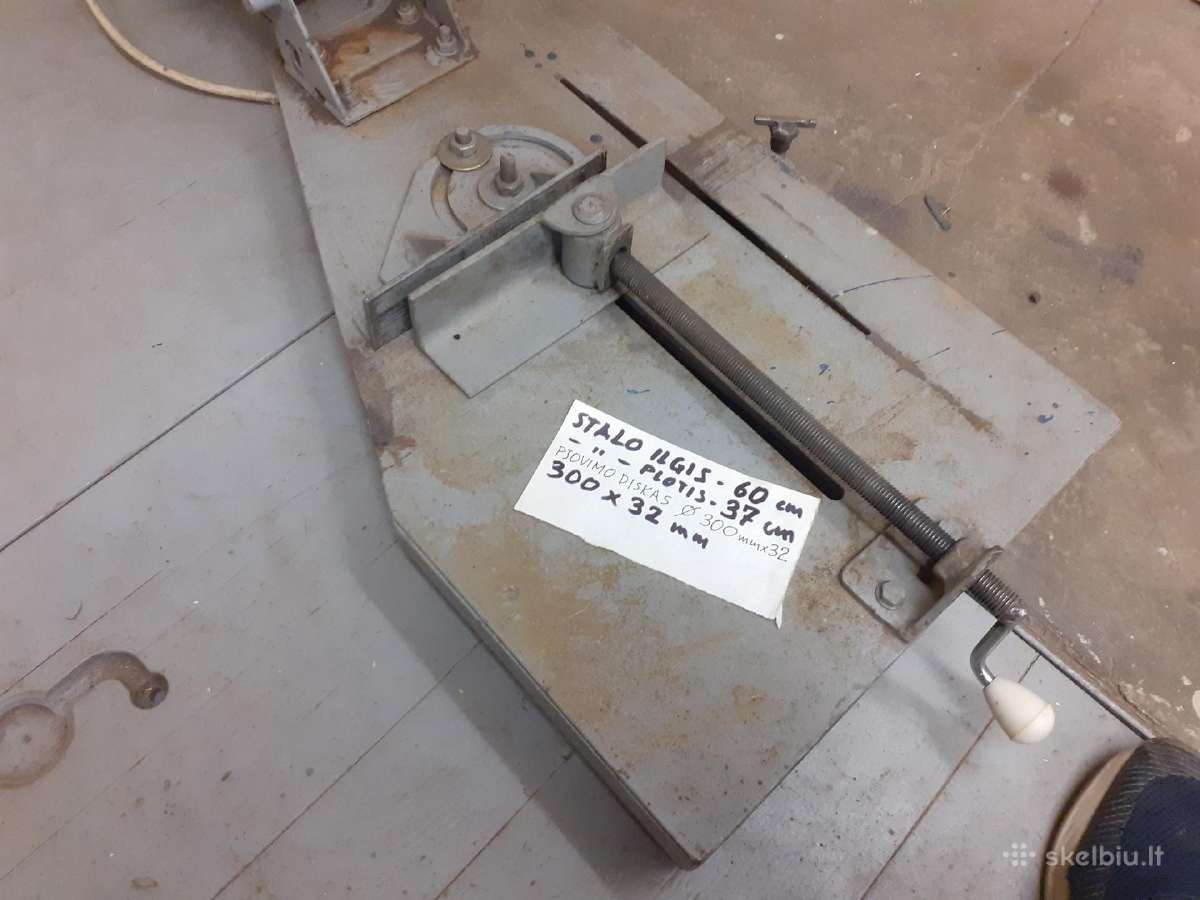Tvirtos metalo pjovimo staklės– 1.5 kw - nuotraukos Nr. 7
