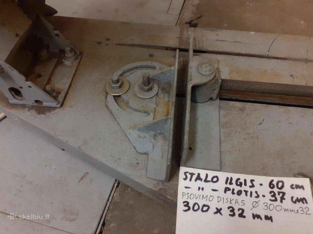 Tvirtos metalo pjovimo staklės– 1.5 kw - nuotraukos Nr. 11