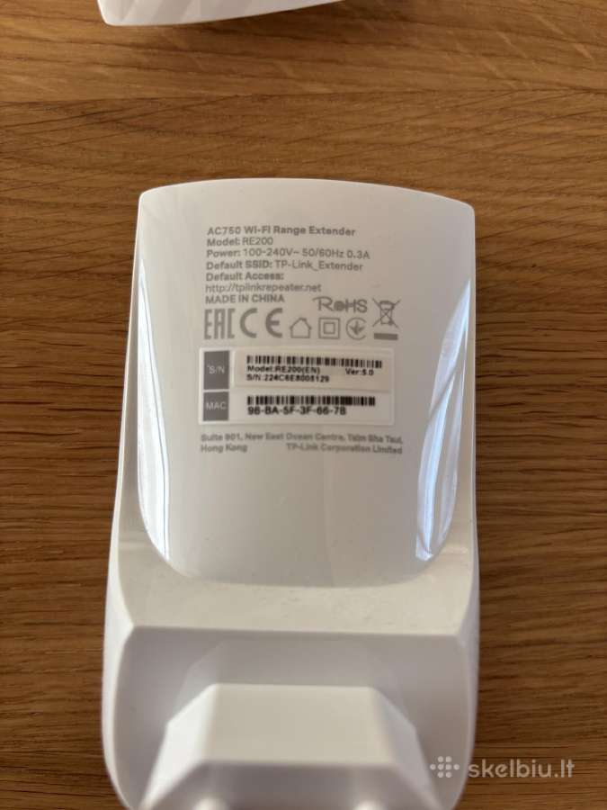 Ac750 Wi-fi Re200 - nuotraukos Nr. 3