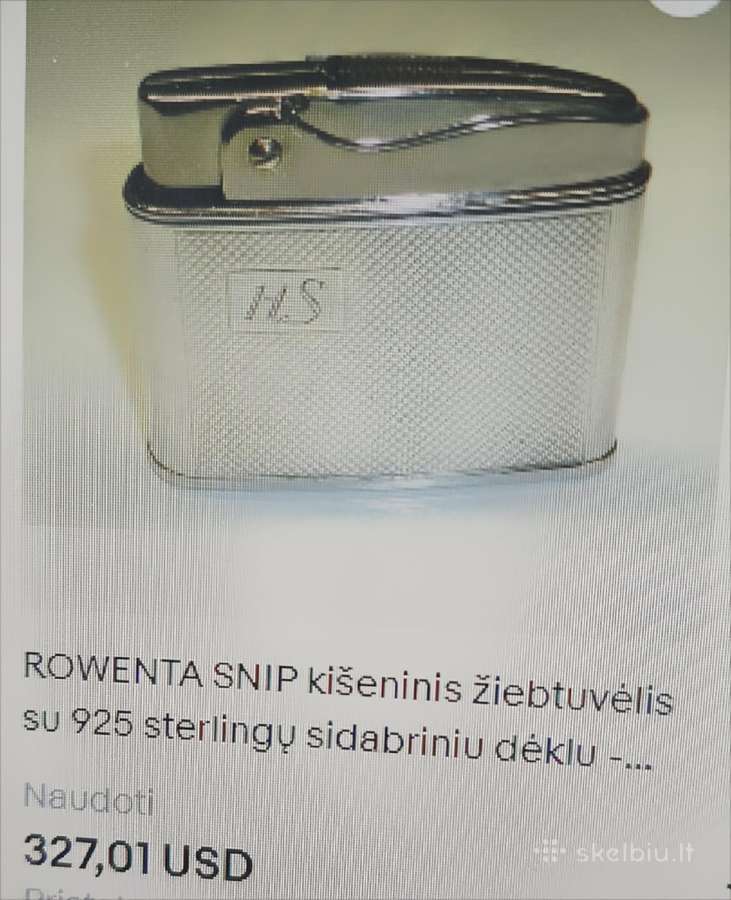 Prabangus žiebtuvėlis. - nuotraukos Nr. 8