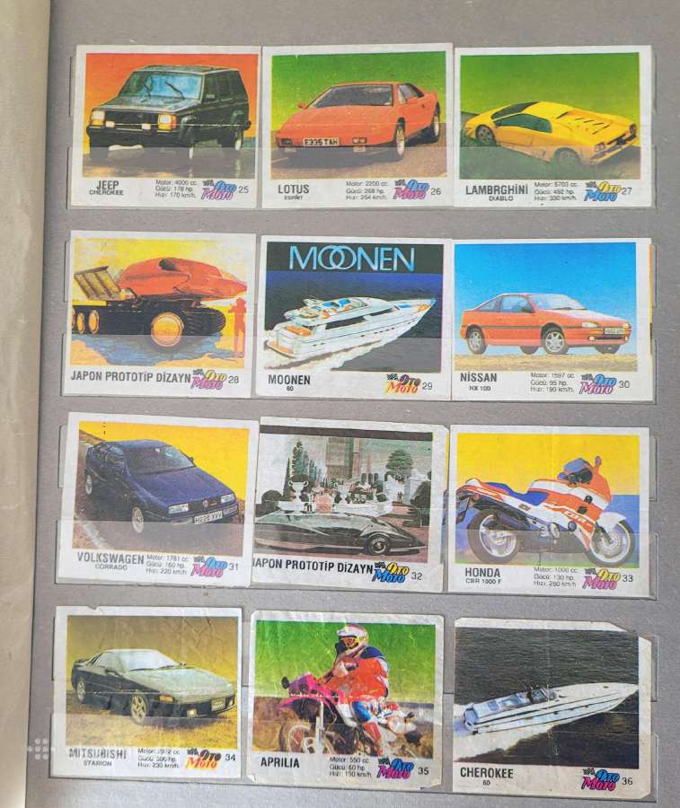 Storas albumas su automobilių kolekcija - nuotraukos Nr. 4