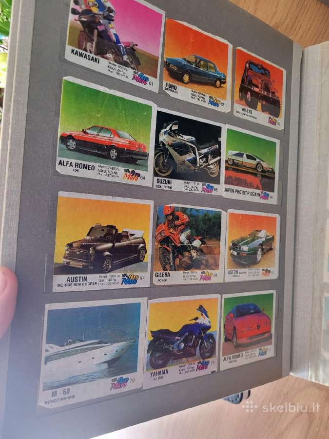 Storas albumas su automobilių kolekcija - nuotraukos Nr. 7